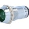 Lampă de control LED verde 12V &Oslash;14,2mm IP40