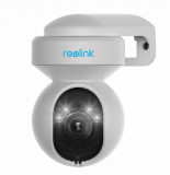 Camera de supraveghere Reolink E1 Outdoor cu PTZ, WIFI, Auto Tracking, detectare persoana/vehicul, vedere nocturna color, slot Micro SD Card, rezoluti