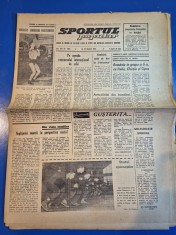 ziarul sportul popular 24 februarie 1966 - fotbal UTA arad - vasas budapesta 2-0