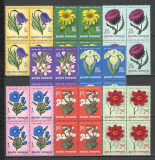 Romania.1970 Flori de stepa bloc 4 YR.447, Nestampilat