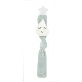 Lant pentru suzeta din material textil cu steluta BabyJem (Culoare: Roz)