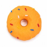 Jucărie de Ros pentru C&acirc;ini tip Donut, Latex cu Sunet, Mărimea Mică