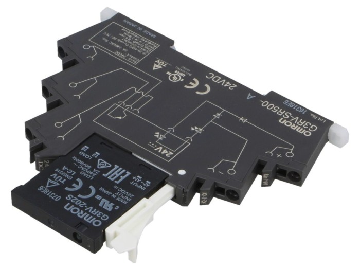 Releu Semiconductor 24VDC 2A 75-264VAC