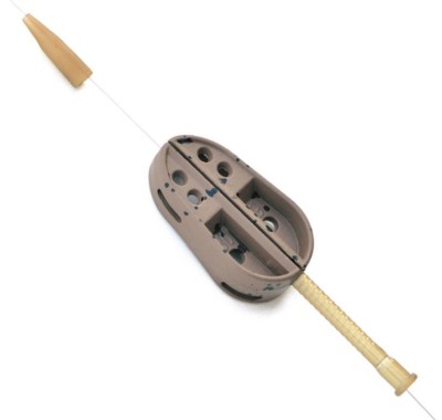 Method Filfishing Feeder Quick Change Flat Weight, 50g, 1buc/pac foto