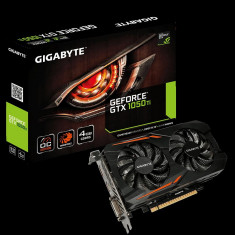 Placa video GIGABYTE NVIDIA GeForce GTX 1050 Ti OC 4G, N105TOC-4GD, PCI- E 3.0 x 16, 4 GB GDDR5, 128 bit, Boost: 1455MHz/ Base: 1341MHz in OC bulk foto