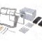 Rama adaptoare Toyota, 2 DIN, argintie, PER.PIC. - MA90015/T+KIT