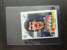 Silviu Lung Panini World Cup Italia 90 #153 Romania foto