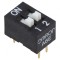 Comutator DIP-SWITCH 2 Secțiuni ON-OFF 24VDC