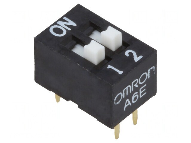 Comutator DIP-SWITCH 2 Secțiuni ON-OFF 24VDC