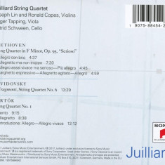 Beethoven, Davidovsky, Bart | Juilliard String Quartet
