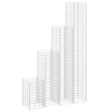 vidaXL Straturi &icirc;nălțate gabioane 4 buc. 30x30x50/100/150/200 cm fier 151252