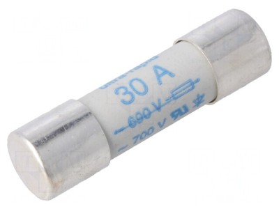 Siguranță gR 30A 660VAC 10,3x38mm URZ foto
