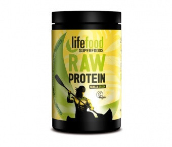 Pudra proteica Green Vanilla Superfood raw eco 450g Lifefood foto