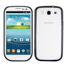 Husa pentru Samsung Galaxy S3, Silicon, Negru, 11178.01