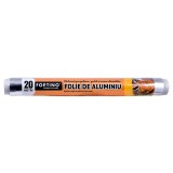 Folie aluminiu Fortino, 29 cm x 20 m, argintiu