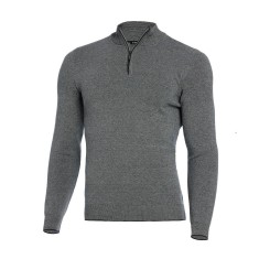 Pulover bărbați slim gri PL017