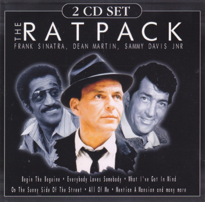 CD Jazz: The Rat Pack ( 2CD-uri, Frank Sinatra , Dean Martin , Sammy Davis Jr. ) foto