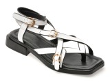 Sandale GRYXX albe, 1766009, din piele naturala