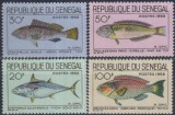 Timbre cu pești din Senegal