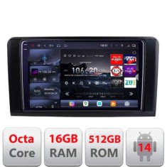 Navigatie Mercedes ML GL 2005-2012 Edotec Kit-213 8 core QLED 2K 16+512 360 Android Waze USB Navigatie Internet Youtube Radio CarStore Technology