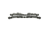 Trager Ford Fiesta, 08.2017-2023, montare fata, intaritura a barei de protectie; plastic; superior, RapidAuto