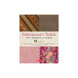 Indonesian Batik Gift Wrapping Papers: 12 Sheets of High-Quality 18 X 24 Inch Wrapping Paper