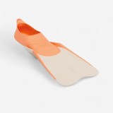 Labe de &icirc;not snorkeling FF 100 Soft Roz - Bej Copii