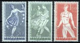 Cehoslovacia 1955 - Spartachiada, sporturi, serie neuzata