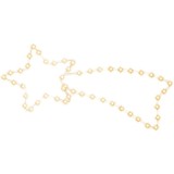 Cumpara ieftin Figurina cometa de Craciun, 48 LED-uri, alb cald, 65x28 cm