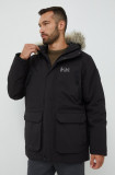 Helly Hansen geacă REINE PARKA bărbați, culoarea negru, de tranziție 53630