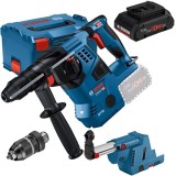 Bosch GBH 18V-28 CF + ProCORE - Rotopercutor SDS-Plus 3.3 J mandrina interschimbabila valiza speciala accesorii + Acumulator Li-Ion 18 V 4 Ah