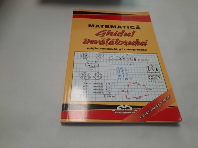 MATEMATICA GHIDUL INVATATORULUI EDUARD DANCILA RF20/0 foto