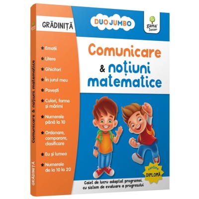 Comunicare si notiuni matematice gradinita foto