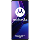 Telefon mobil Motorola Edge 40, Dual SIM, 8GB RAM, 256GB, 5G, Leather Eclipse Black