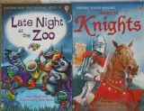 SET 2 CARTI USBORNE YOUNG READING: STORIES OF KNIGHTS; LATE NIGHT AT THE ZOO-COLECTIV-251658
