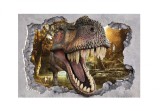 Sticker decorativ cu Dinozauri, 85 cm, 230STK, animale si pasari