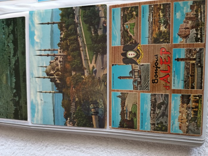 lot trei carti postale ,vederi ,IERUSALIM , ORASUL VECHI, Bethleem ,anii 1970.