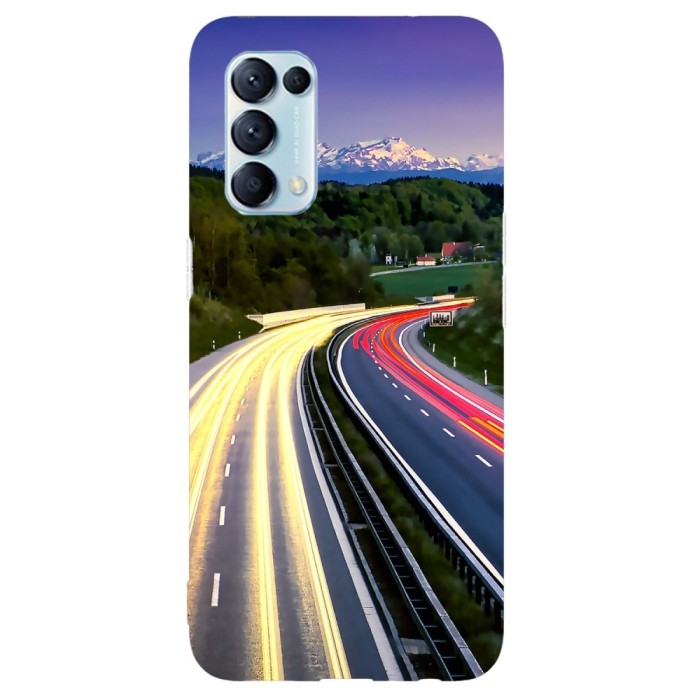 Husa compatibila cu Oppo A93 5G model Highway, Silicon, TPU, Viceversa