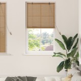 vidaXL Jaluzele și Rulouri pentru Fereastră Maro deschis 80 x 160 cm