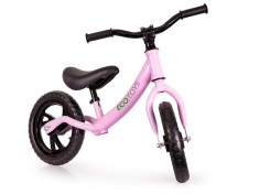 Bicicleta fara pedale Ecotoys, scaun reglabil, Roz, 83x53x41 foto