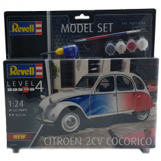 Model Set Citroen 2 CV Cocorico, Revell, 122 piese-RV67653 foto