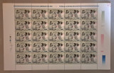 TIMBRE ROMANIA L.P.1624/2004 - Centenar FIFA- Coala 25 timbre VAL.6000L-MNH, Nestampilat