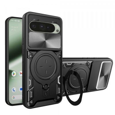Husa pentru Google Pixel 10 Pro / 10, Techsuit, CamGuard Pro, Neagra foto