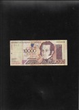 Venezuela 10000 10.000 bolivares bolivari 2002 seria69190238 graffiti