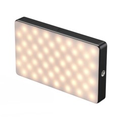 Lampa video pentru vlogging, Apexel, LED, RGB, luminozite reglabila, 2500-9000K, 1150 lux, 6W, trepied inclus