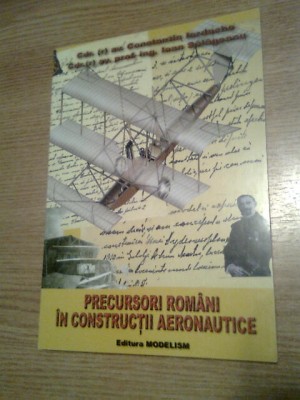 Precursori romani in constructii aeronautice - Iordache Constantin; Salageanu I. foto