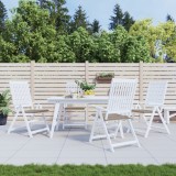vidaXL Perne scaune grădină 4 buc. gri taupe 50x50x4cm țesătură Oxford