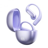 Cumpara ieftin Casti wireless cu traducere AI iSEN M118, Mov, Bluetooth v5.4, Microfon integrat, Sunet HIFI, Afisaj digital al bateriei, Incarcare rapida Type-C, Inr