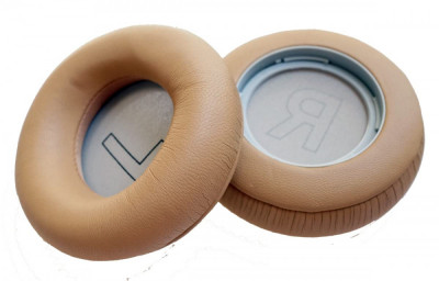 Bureti pentru casti Bang &amp;amp; Olufsen Beoplay H9i / H9 / H7, Bej, Piele naturala foto