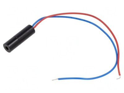 Modul laser cu linie roșie 635nm foto